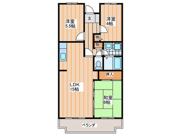 グランドゥール池田の物件間取画像